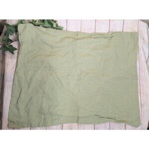 Simple & Opulence 100% Sage Green Linen SINGLE Pillow Sham Cover Pillowcase